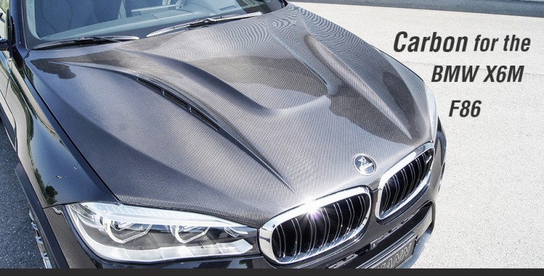 Карбоновый капот Hamann на BMW X6 F86
